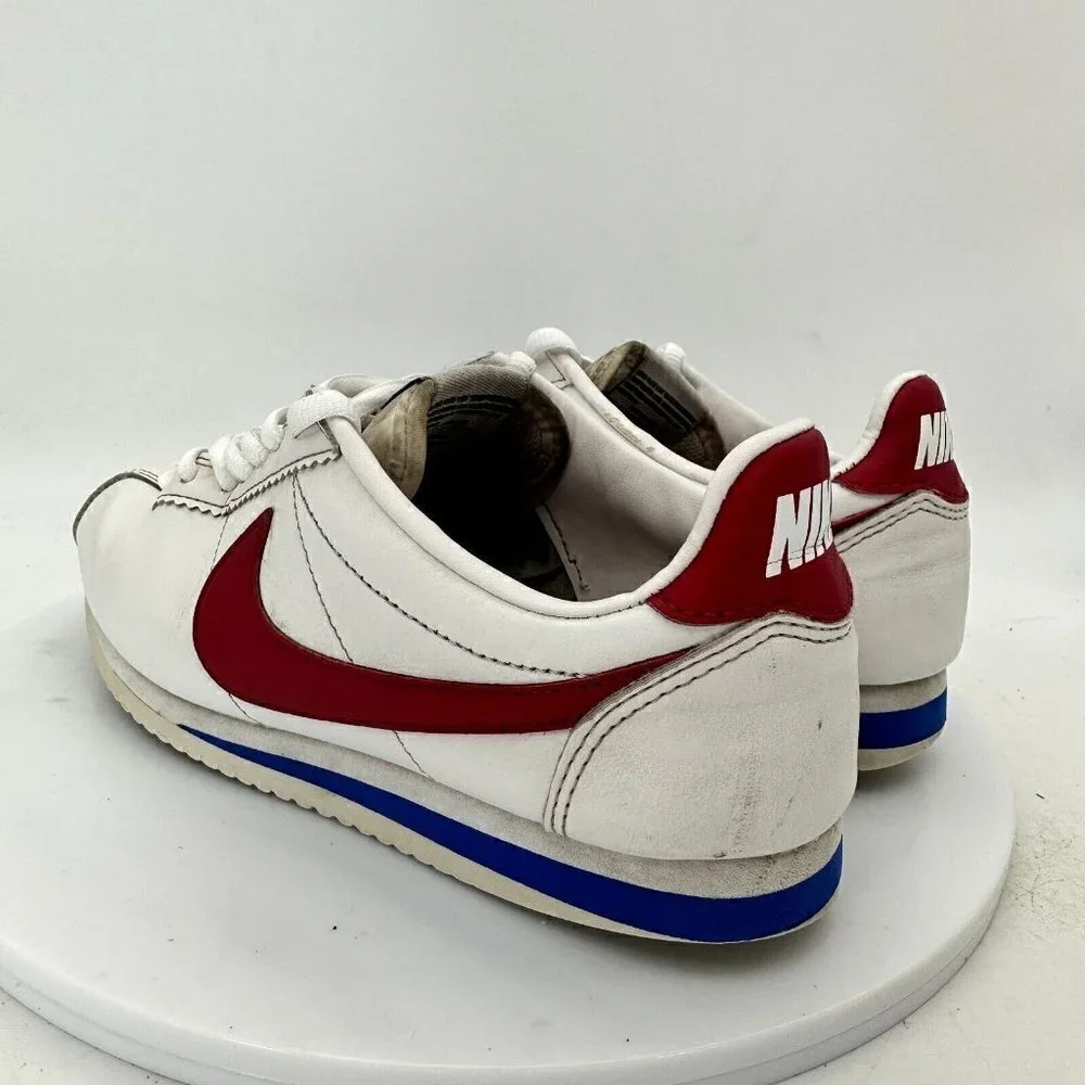 Nike Classic Cortez White Red Women Comfort Sneaker Shoes 807471-103 Size 7